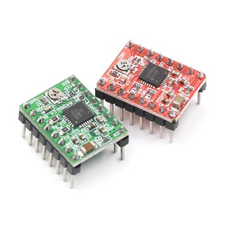 Controlador paso a paso Reprap A4988 DRV8825 Módulo de motor + disipador de calor
