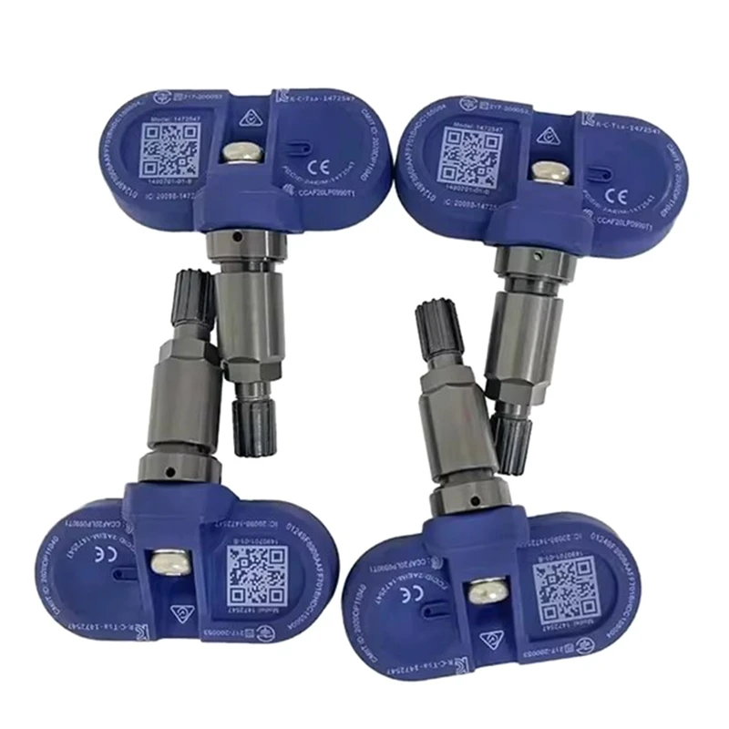 4шт 1490701 -01-B Датчик TPMS Bluetooth Датчик давления в шинах 1490701 -00-B для Tesla Model 3 S X Y 2020-2024 гг.