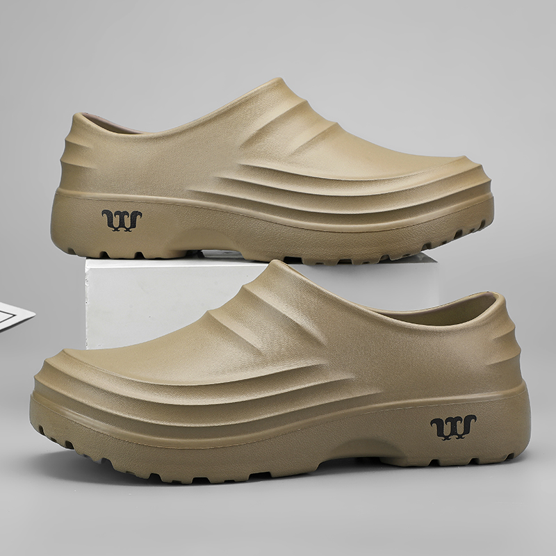 Zapatos de Chef de verano, zapatos de trabajo antideslizantes y a prueba de aceite, zapatillas perezosas, zapatillas informales de moda, zapatos de moda de un solo paso, zapatos deportivos