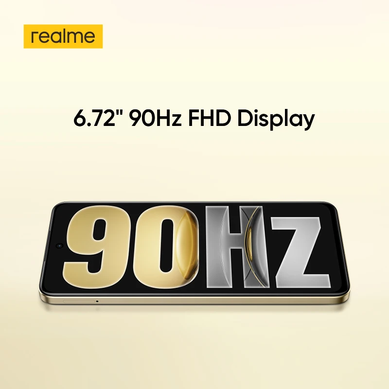 [Мировая премьера] Смартфон realme C75 с чипсетом Helio G92 Max, батареей емкостью 5828 мАч, зарядкой 45 Вт, дисплеем 6,72 ", частотой 90 Гц, камерой 50 Мп, NFC IP69.