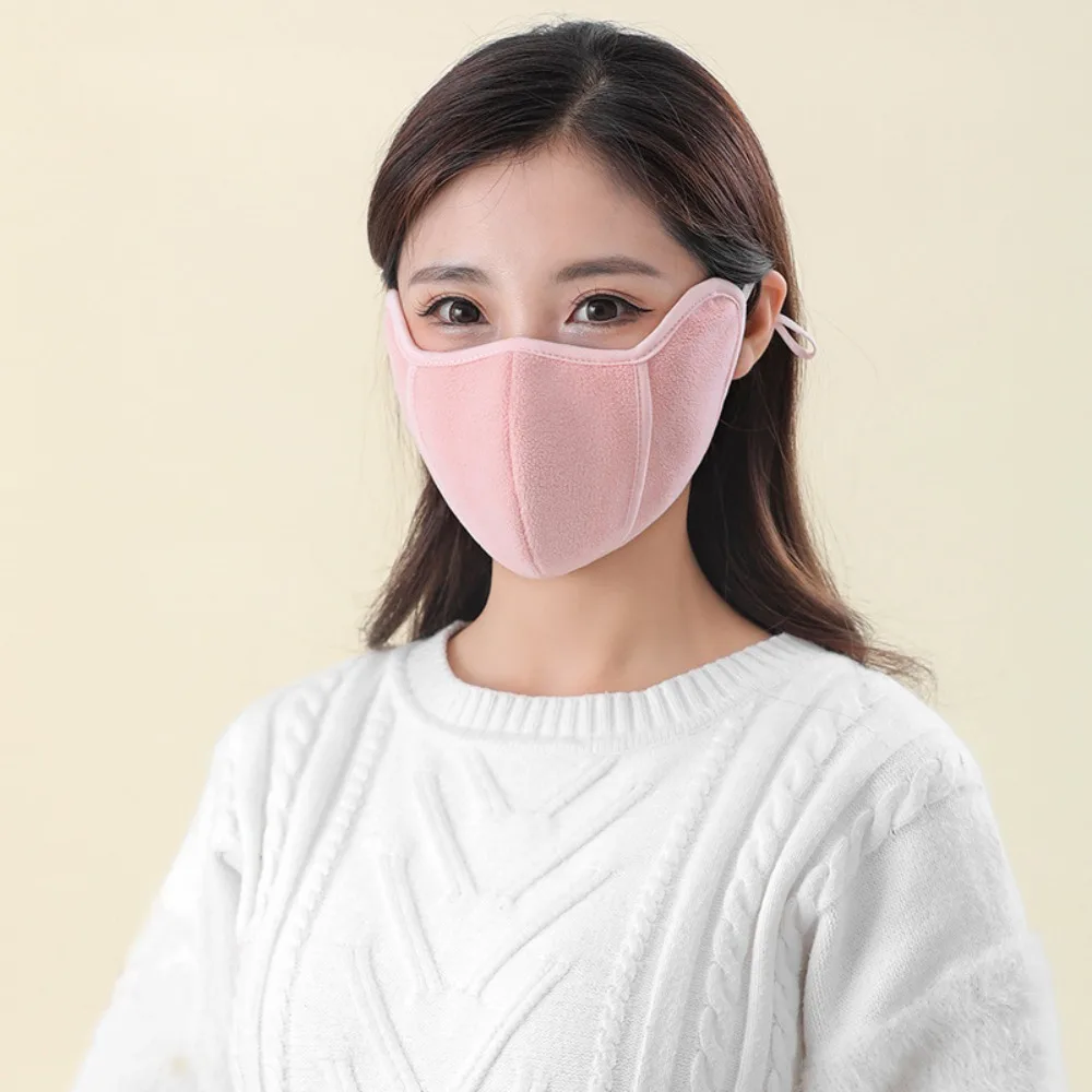 Neue atmungsaktive warme Maske spurlose Anti-Pollen-Anti-Sonnen-Maske warme wind-und kälte sichere Gesichts maske Herbst Winter