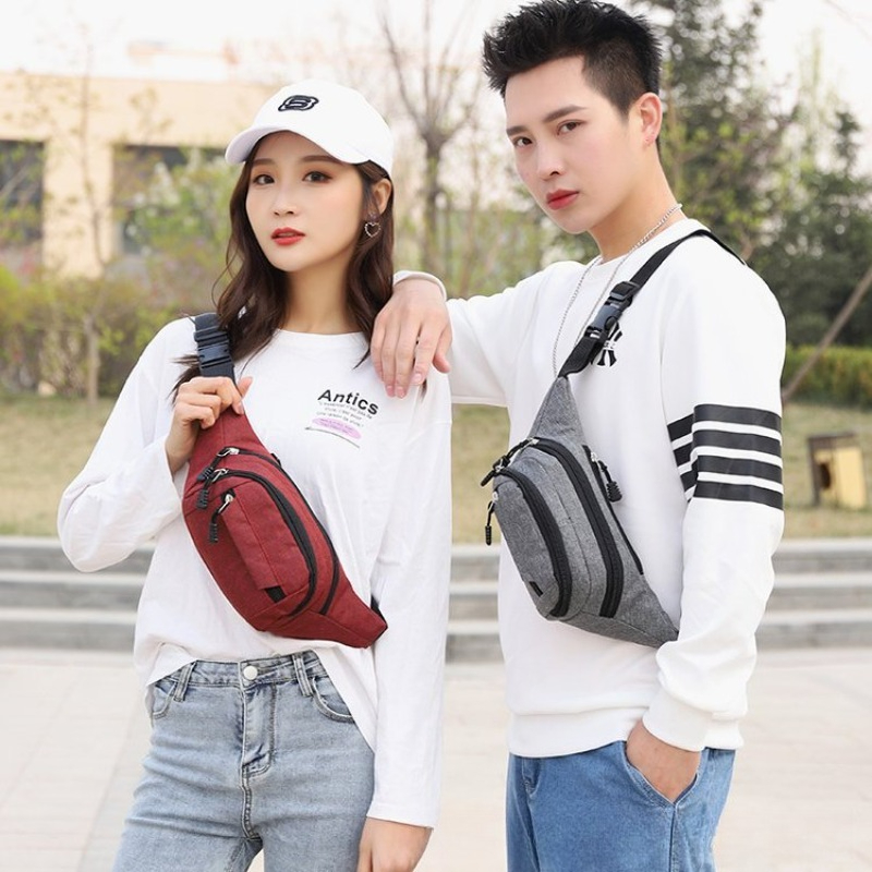 Torba na ramię o dużej pojemności dla kobiet i mężczyzn, wielofunkcyjna, modna, codzienna torba crossbody, torba biodrowa do fitnessu i sportów outdoorowych.