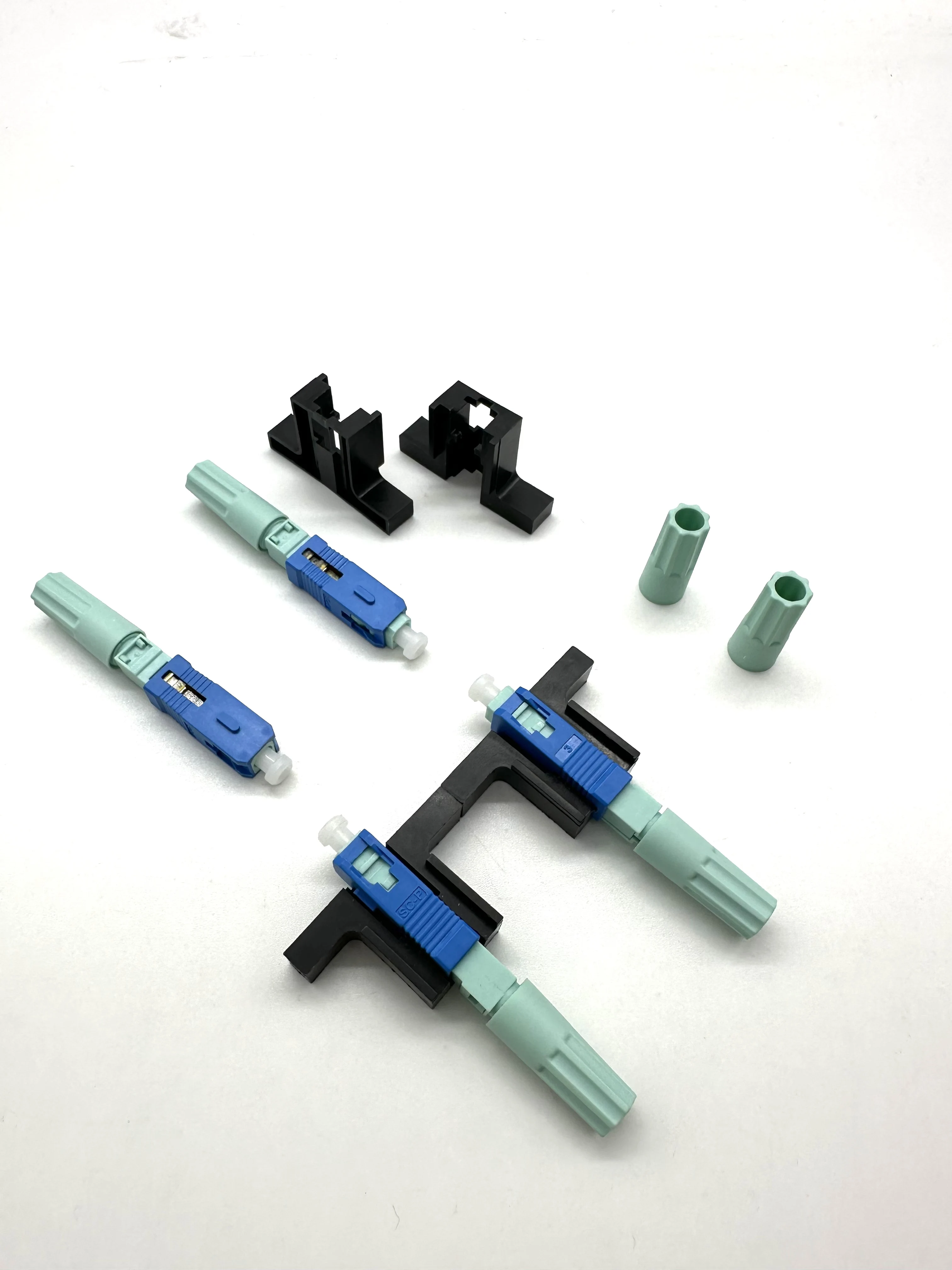 FTTH 58MM Fixed-length Block LX58 Single-Mode SC APC UPC Fast Connector FTTH Tool fiber optic Quick connector 10/20/50pcs Lot
