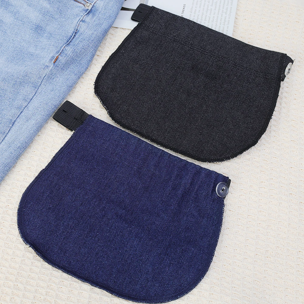 Fivela de extensão de cinto para mulheres grávidas, fivela de ajuste de calças para gravidez, barriga grande, extensão de cintura, faixa elástica