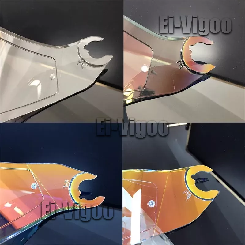 Motorradhelm-Visier für Shark Skwal D-Skwal 2 Spartan Carbon