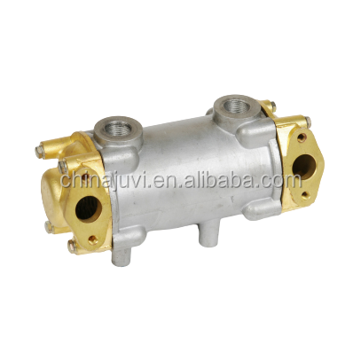 เครื่องแลกเปลี่ยนความร้อนแบบท่อแกนเย็นน้ำมันเกียร์135A ทะเล