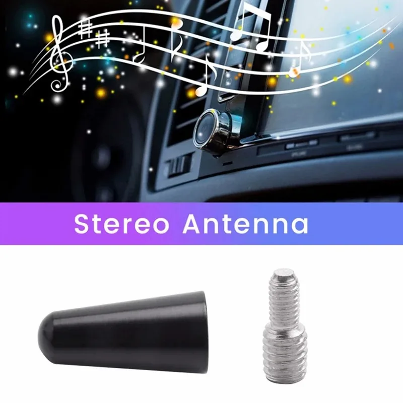 Antenne 3 cm Dachantenne Kurzpolantenne Autopolantenne Kurzadapter für Radio DAB Digital TV Autonavigation