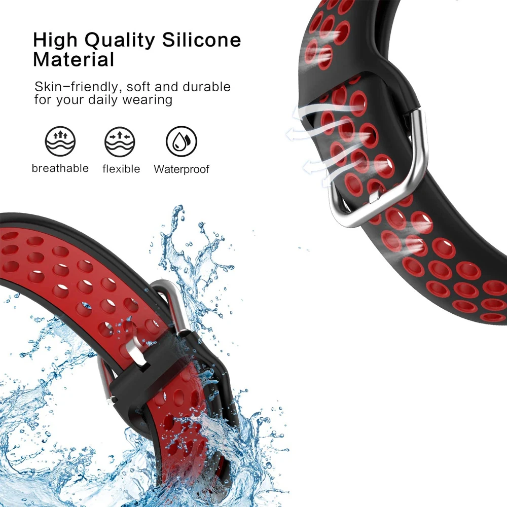 Pulsera de 22mm para Redmi Watch 5 Active/Lite, accesorios de pulsera deportiva, Correa para Huawei GT5 46mm GT2E, Correa de silicona