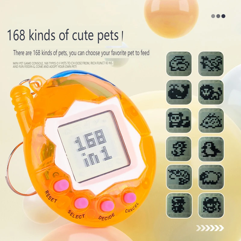 Interaktywna zabawka wirtualna dla zwierząt 3D - Edycja kolekcjonerska - Aqua Blue |   Idealny prezent na święta i dla graczy Tamagotchi