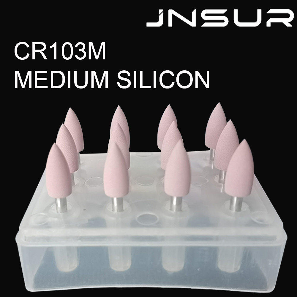 12 ชิ้น/กล่องทันตกรรมขัดชุดสําหรับ Low-Speed Handpiece ทันตกรรมคอมโพสิตชุดทันตกรรม Porcelain/ฟันธรรมชาติ/เล็บขัด