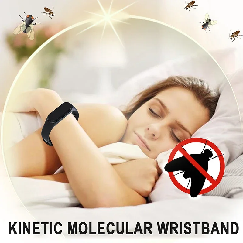 Reloj Xiaomi resistente a mosquitos portátil para acampar al aire libre reloj de silicona resistente a mosquitos para evitar picaduras de mosquitos 2025