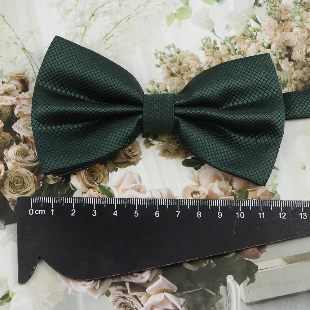 Fashion Suspender Bow tie Set Solid Colour Bowtie With Braces Elastic Adjustable 3 Clips Y-back Straps Butterfly Party Wedding