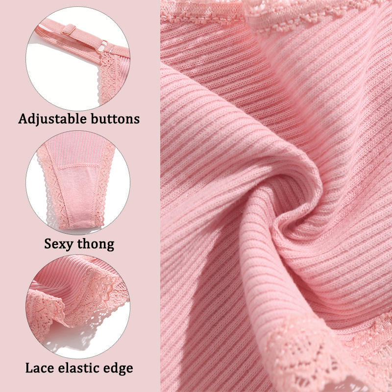 5 Teile/satz Baumwolle Höschen Sexy G-String frauen Unterwäsche T-Zurück Dessous Femme Unterhose Slip Verstellbare Taille Tanga Dessous