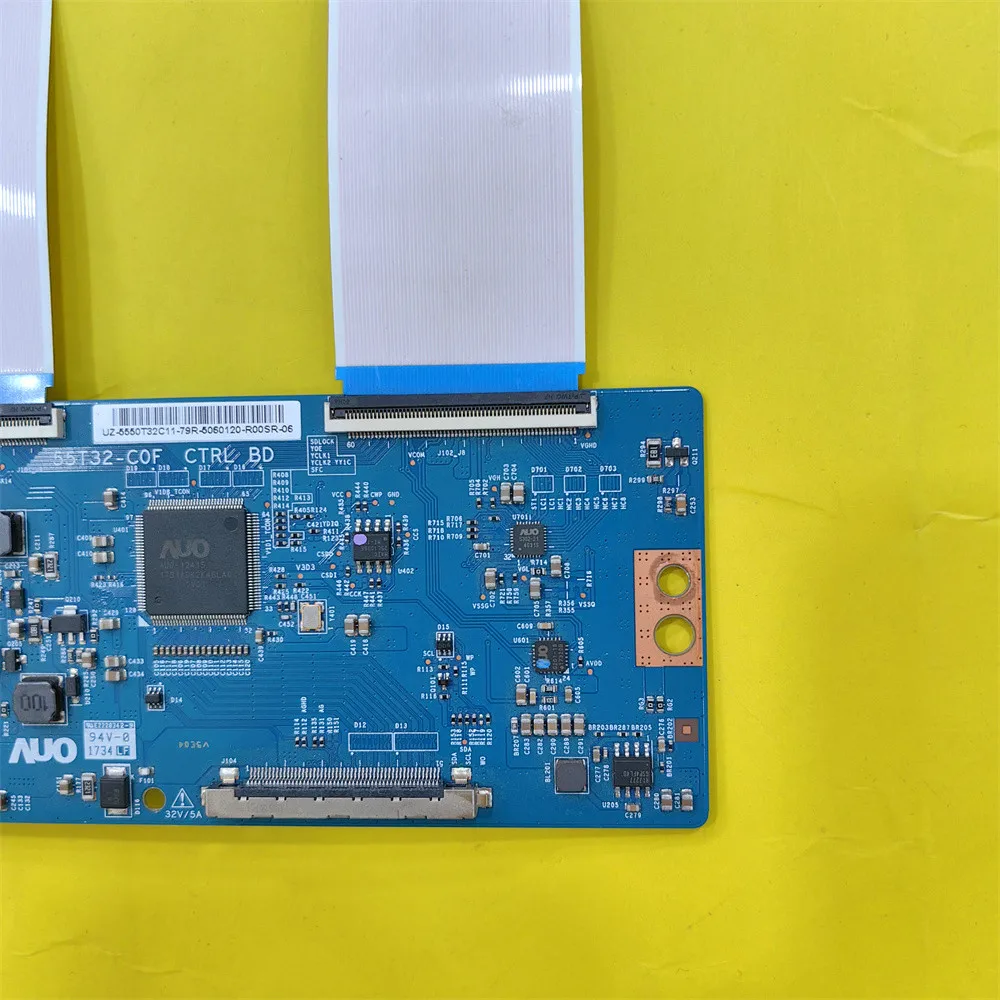 55T32-COF CTRL BD T-CON Logic Board 55.50T32.C11 55t32-c0f For 50inch 50S421LFAA ONN 100012585 100005843 50R6E V505-G9 50H6D 50R