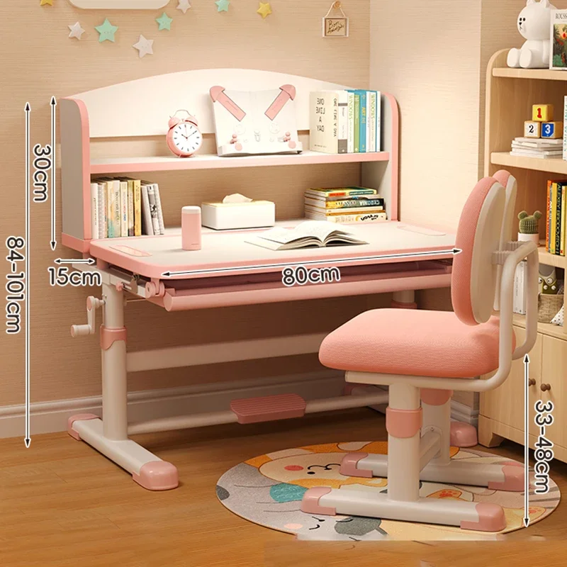 Table de Bureau pour Élève du Primaire, Meubles de Chambre pour Enfant et Bébé