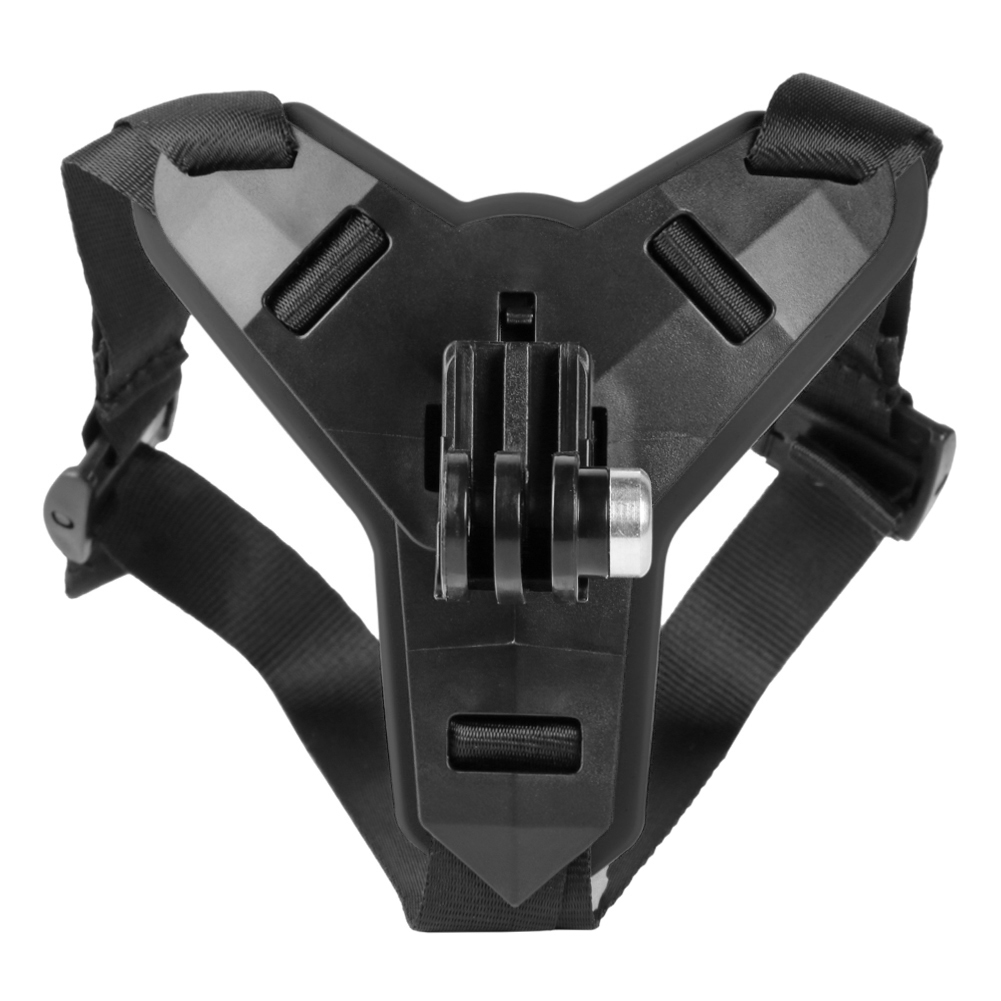 Shockproof Motorcycle Helmet Chin Mount Holder Anti Slip Strap Base Bracket for GoPro Hero 9 8 6 5 Sport Camera Accessories