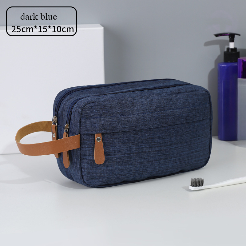 Nieuwe Kationische Reisopbergtas Verdeelde Toilettas Draagbare Make-up Tas Grote Capaciteit Handheld Opbergtas XS011