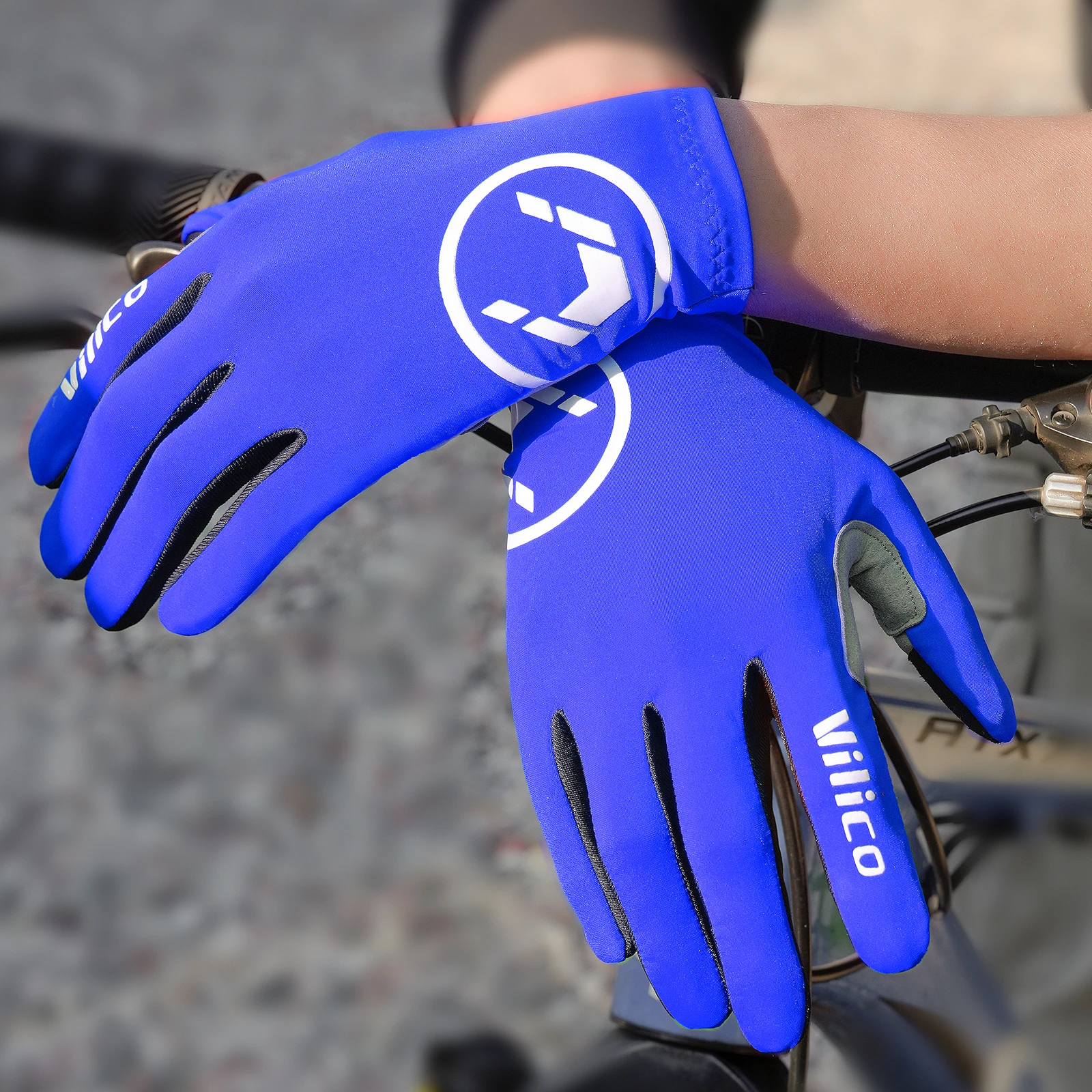 Summer Men Gloves Ice Silk Non-slip Sun Driving Glove Fishing Gloves Breathable Cycling Hiking Glove Full Finger Gloves