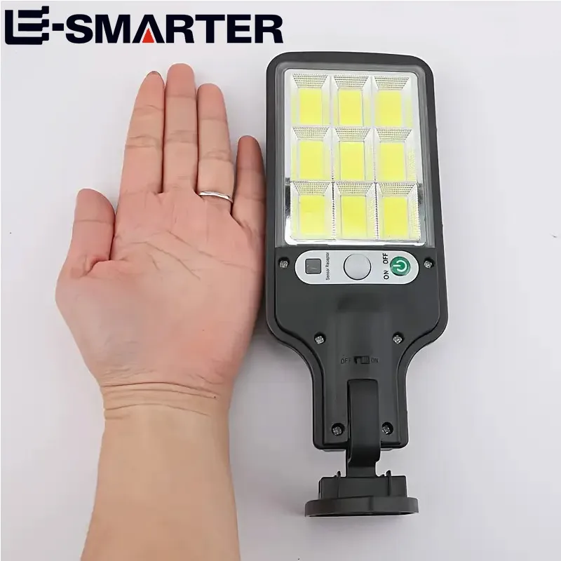 Motion Sensor 108 LED Solar Lights Outdoor With 3 Mode Waterproof Security Lighting LED Wall Street Lamp for Garden Patio Path