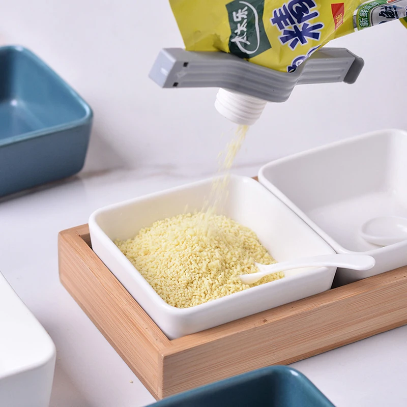 Clip per sigillare la cucina Tappo a vite Borsa per condimenti Latte in polvere Sale Snack Accessorio per gadget per la conservazione degli alimenti