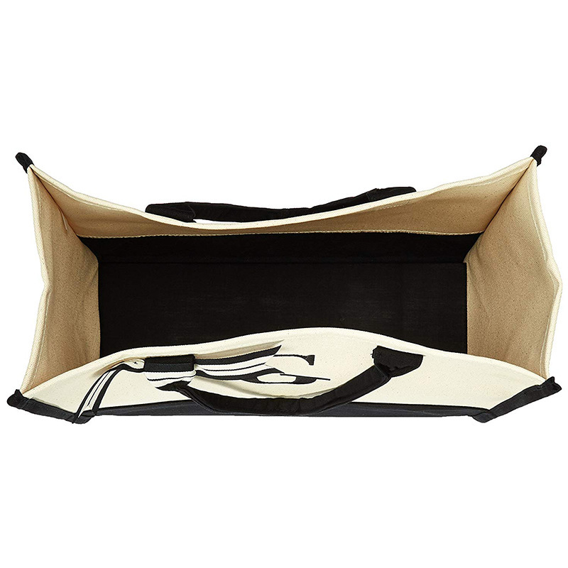Einkaufstasche Mode Leinwand Totes Buchstaben Blume Tragbare Strand Schulter Einkaufen Casual Strand Tasche Große Kapazität Handtasche Großhandel