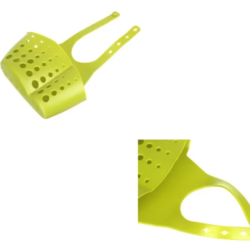 Cesta de drenagem ajustável para cozinha, suporte pia, suporte de sabão, esponja, snap on, casa acessórios