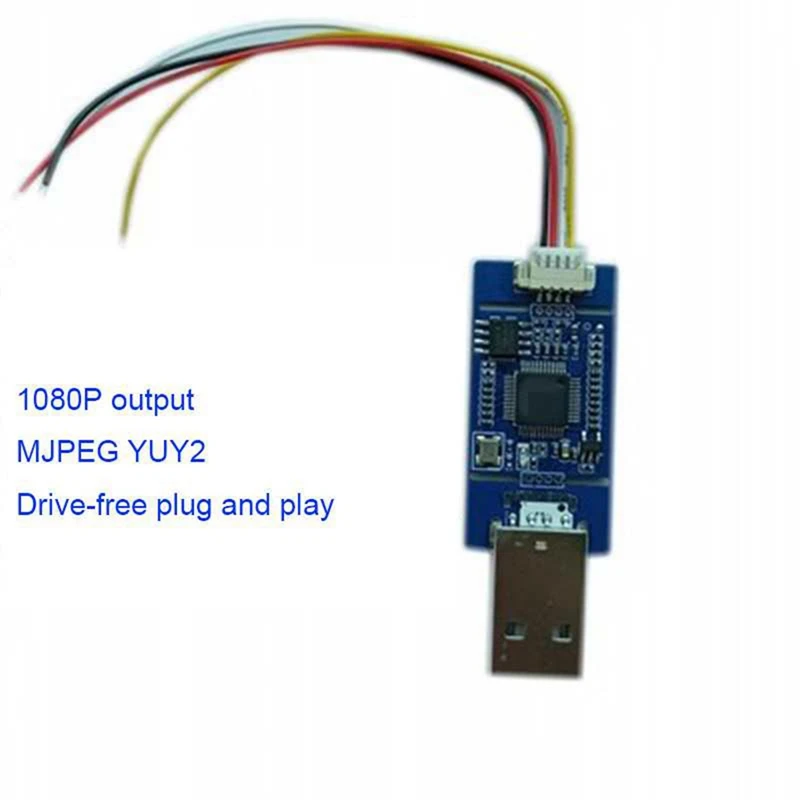 1 PCS CVBS To Capture Analog Signal To Digital Camera Module CVBS To Odule UVC Free Drive For Android (USB)