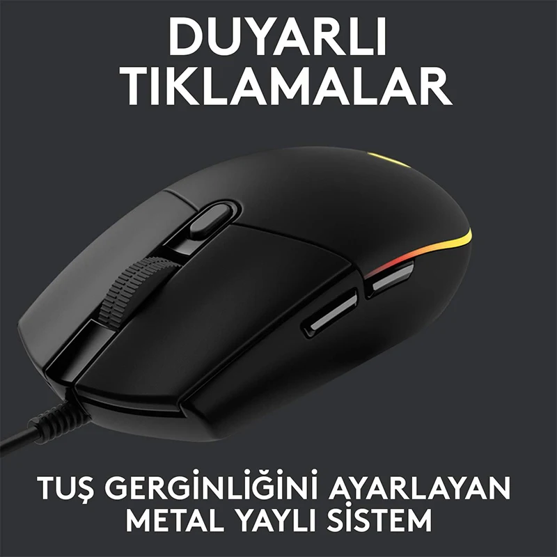 Ratón para juegos Logitech G102 LIGHTSPEED, ratón con cable de 8000 DPI, accesorios para ordenador portátil, sin versión de controlador, no se puede conectar al HUB G