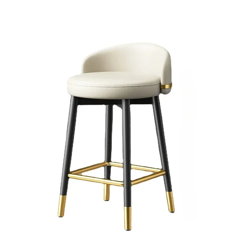 Bar stool Modern Minimalist Bar High stool Home use Luxury Ironwork Front desk cashier