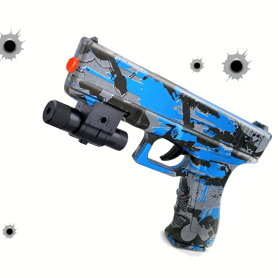 G-17 Giocattoli per pistola Blaster a sfera, Blaster manuale, NO necessario caricare giocattoli da tiro all'aperto, regalo per giochi da cortile