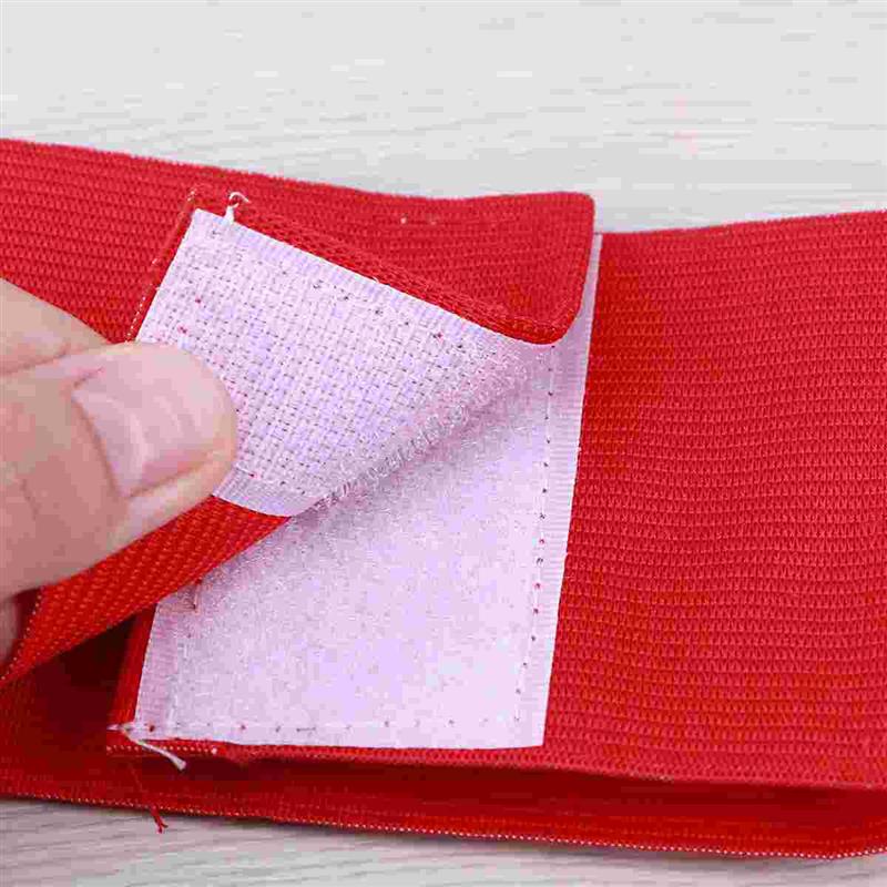 Kapitänsbinde, Fußballbälle, Fußballarm, elastische Teamarmbinden, Basketball, Badgerugby, verstellbare Kapitäne