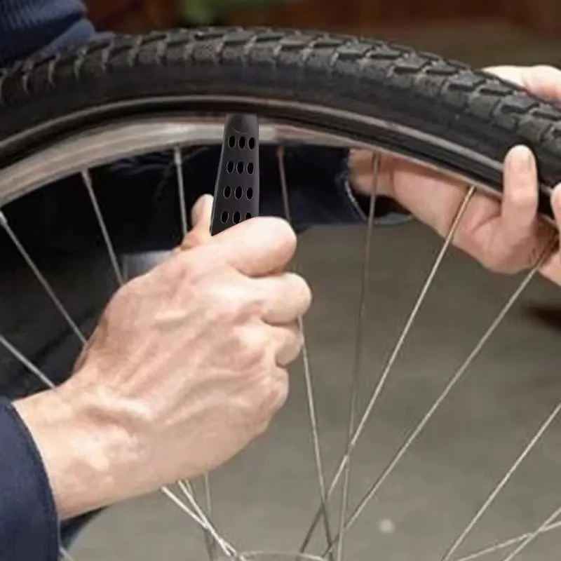 2 個自転車タイヤタイヤレバー超軽量ホイール修復ツール MTB マウンテンバイクロードタイヤスプーンサイクリングオープナーブレーカー