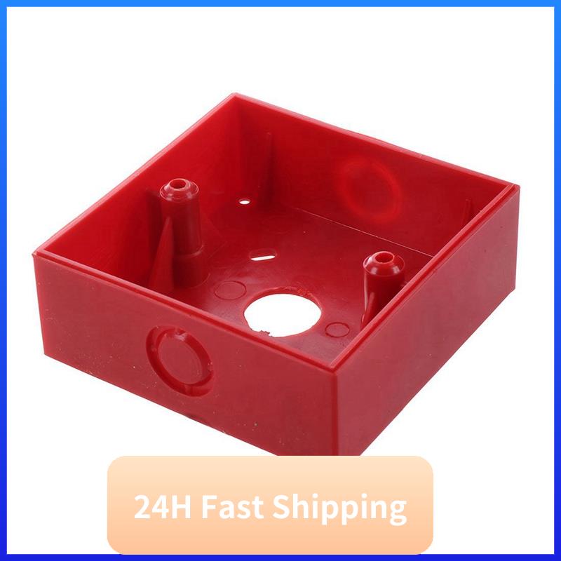 T30C New AC 250V/12V DC 12V Resettable Manual Call Point Fire Alarm Pull Station & AC 220V 100Mm Schools Fire Alarm