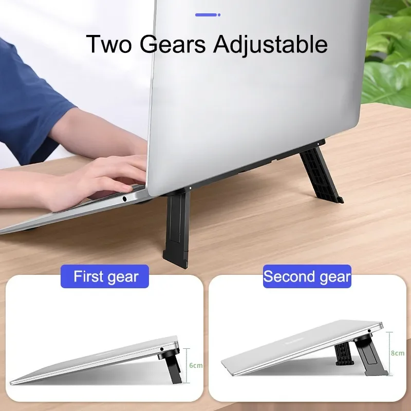 Foldable Laptop Stand Holder For Macbook Pro Air Xiaomi iPad Notebook Tablet Cooler Laptop Riser Stand Computer Support Bracket