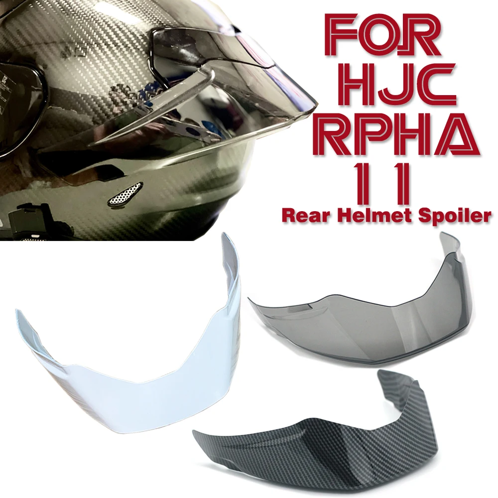 Para HJC RPHA 11, accesorios de decoración para casco, funda alerón para casco trasero de motocicleta HJC RPHA 11 Rpha11 RPHA1N
