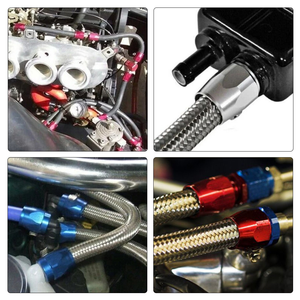 1 ロット = 2 個ホースクランプ AN4 AN6 AN8 AN10 AN12 燃料パイプクリップ油水チューブホース継手フィニッシャークランプ六角フィニッシャー