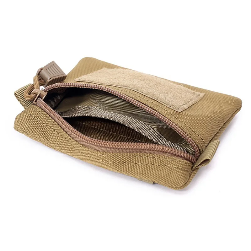 Portafoglio esterno EDC Molle Marsupio portatile impermeabile con cerniera per campeggio, escursionismo, caccia, viaggio, pacchetto EDC