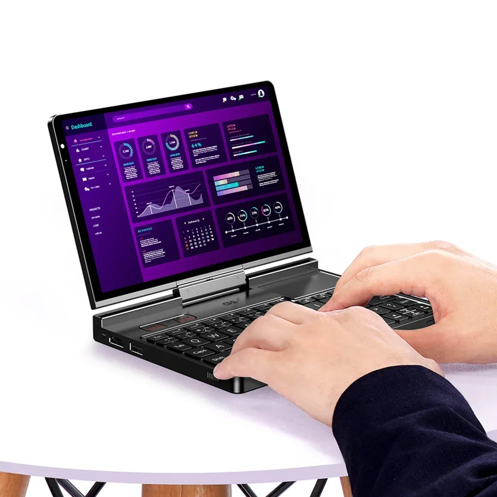GPD Pocket 4 RAM 16GB 32GB 64G Memory 1TB 2TB SSD Hard Disk  Laptop Notebook Mini PC Portable Gaming Computer