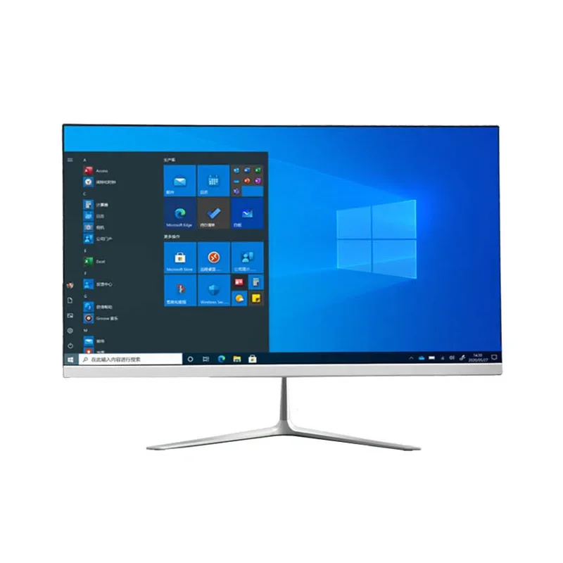 工場出荷時の 23.8 インチ ビジネス Aio コンピュータ コア I3 I5 I7 ラップトップ RAM 8 グラム 16 グラム SSD 128 グラム 256 グラム 512 グラムベアボーンオールインワン PC デスクトップ