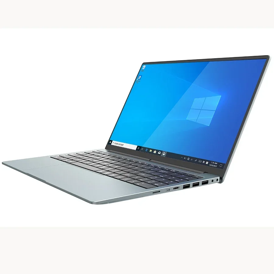 2023 Cheap Woman Laptops Windows 10 Office Pink Notebook Netbook Gaming 15.6" Intel Celeron J4125 12G+1TB Dual WiFi HDMI USB 3.0