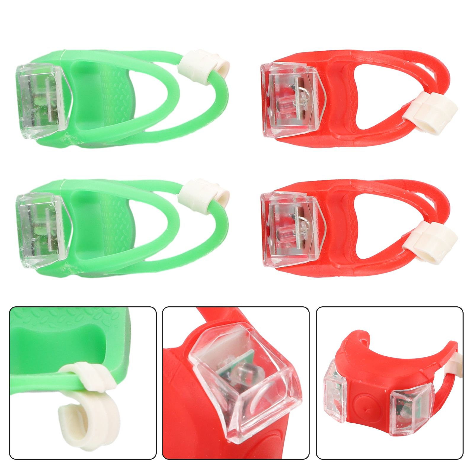 4 pçs led luzes de navegação do barco para barco caiaque veleiro pontão carga navio noite pesca luz led com bateria ag10