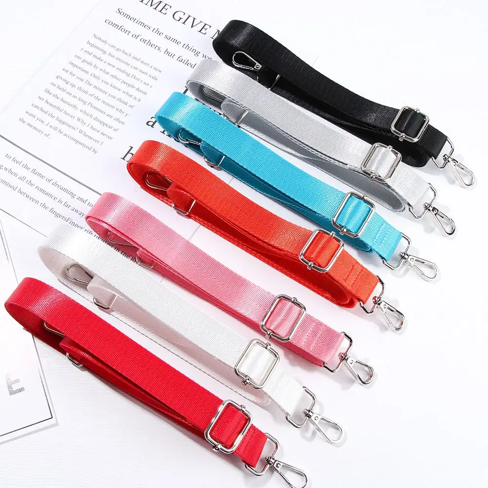 2.5cm Width Shoulder Bag Strap Fashion Wide Replacement Strap For Bags Nylon Woman Messenger Accessories Bag Straps