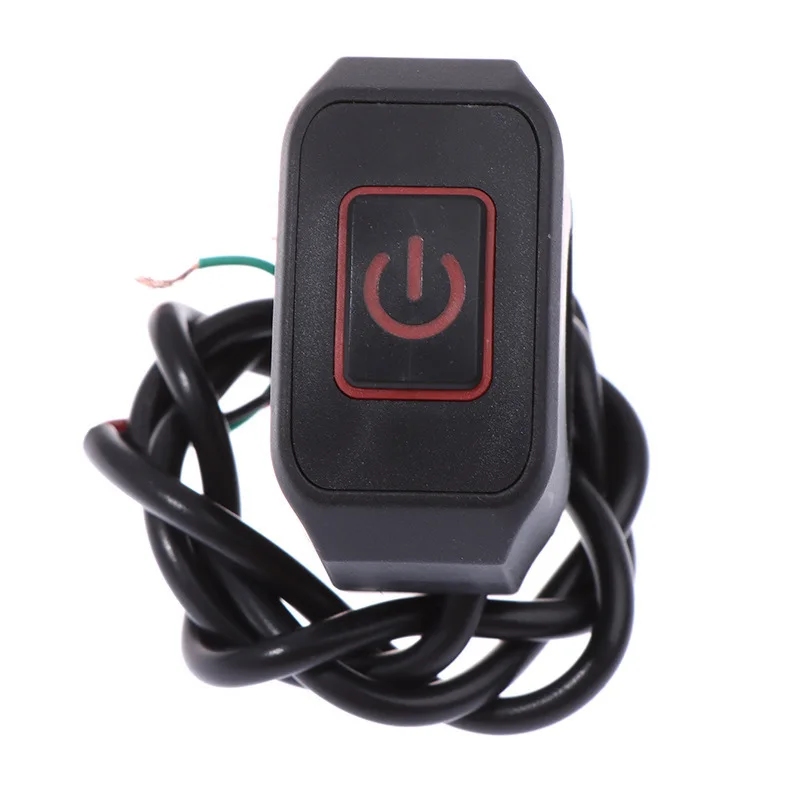 Universele motorfiets stuurschakelaar knop 12V knopconnector schakelaar voor elektrische sterdruk waterdichte schakelaar