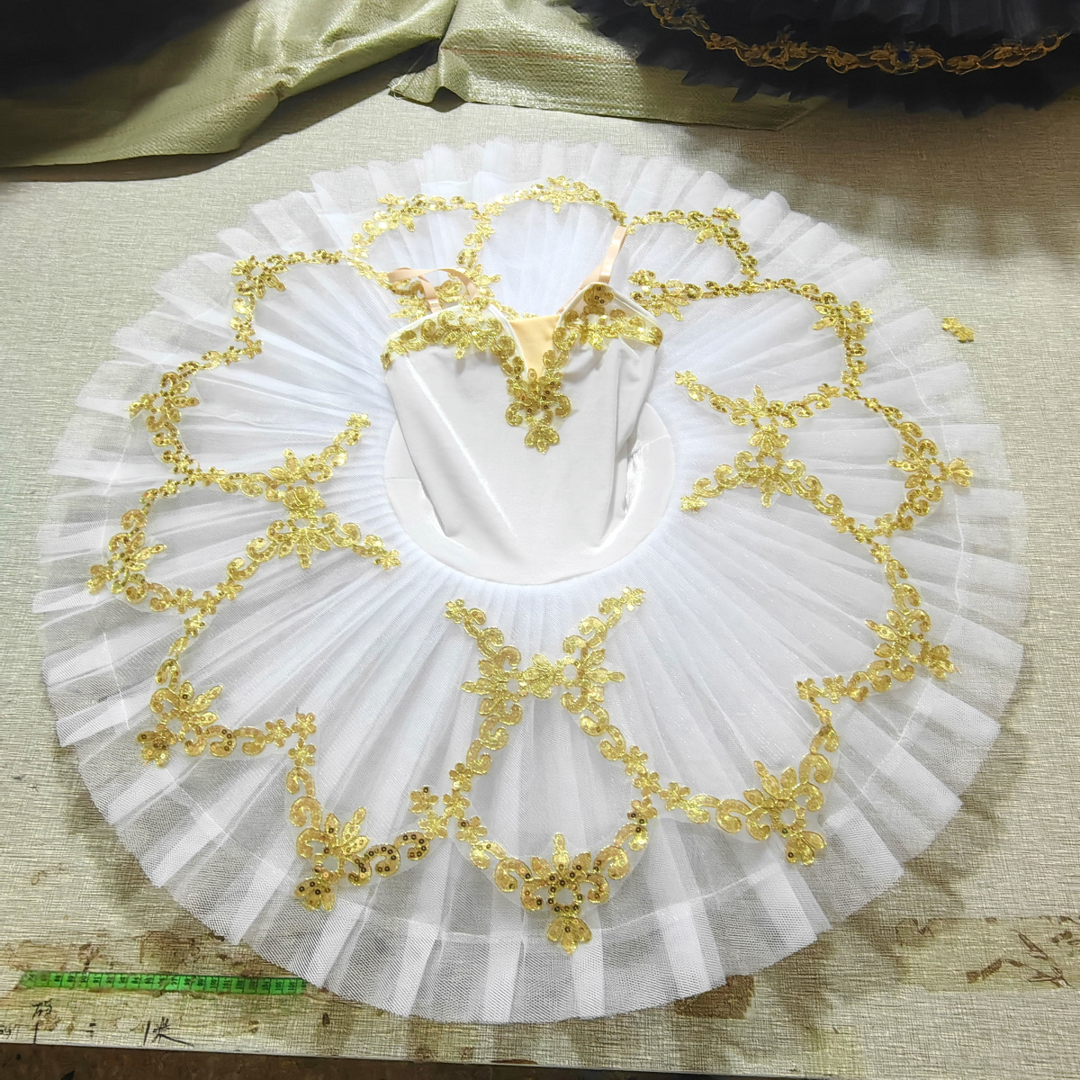 Rode Ballet Tutu Rok Fluwelen Top Professionele Buikdanskostuums Wit Zwanenmeer Kostuums Prestatiekleding