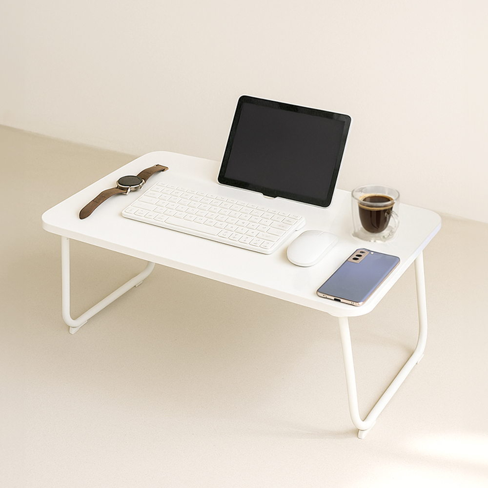 (LETO) 레토 와이드 침대 좌식 서랍 접이식 베드테이블 수납 트레이 LNS-DW04