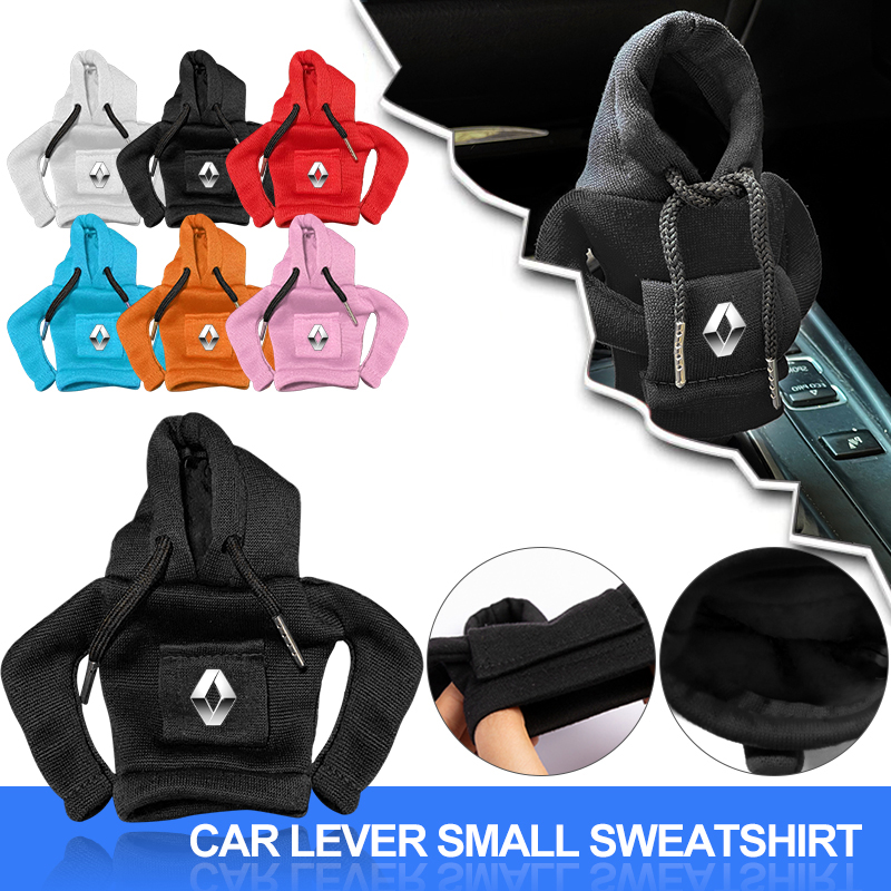 Capa com capuz para alavanca de câmbio de carro, universal, botão de mudança de marcha para renault clio laguna 2 megane 2 3 espanador logan captu