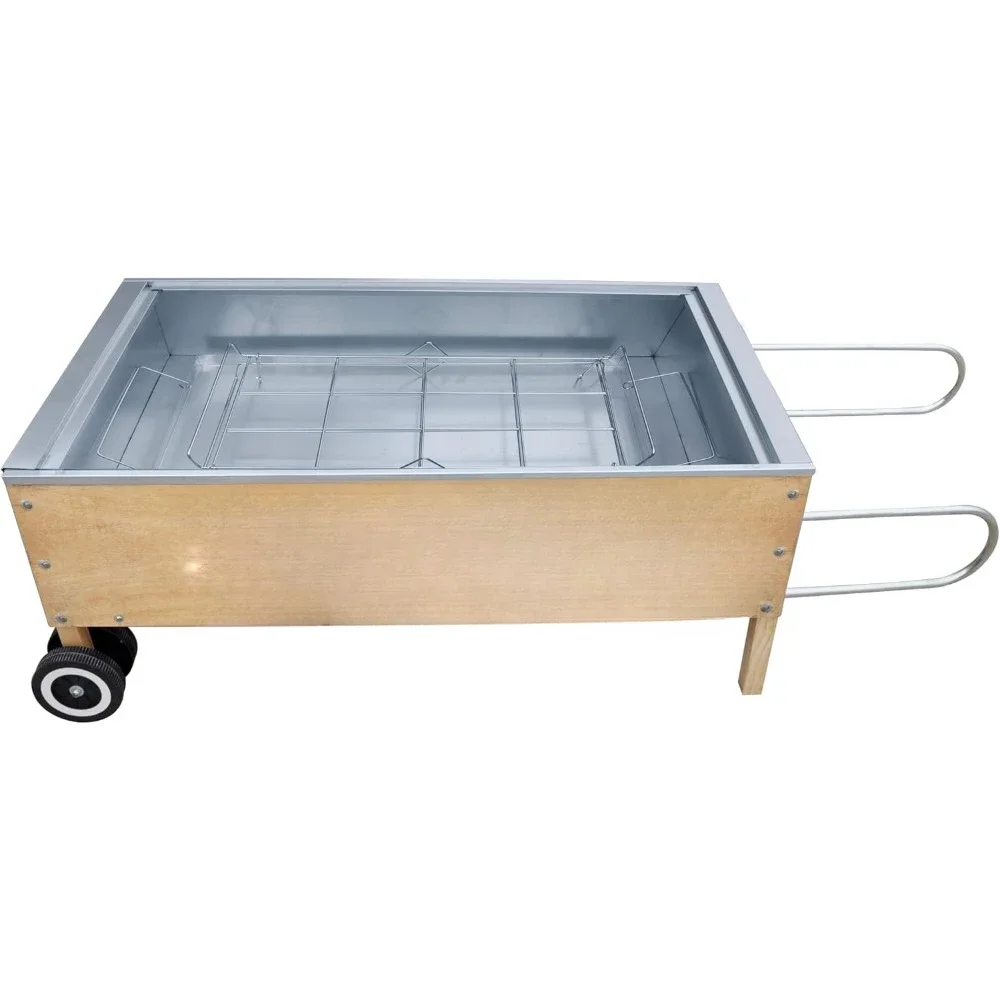 Roasting Box, 70lb Capacity, Outdoor Roasting Box Portable.