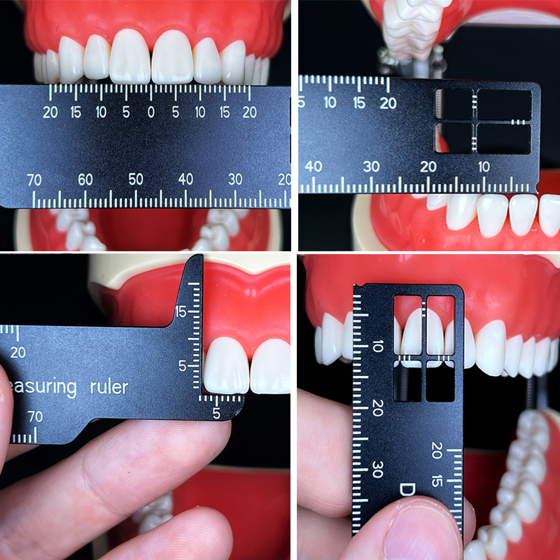 Autoklav Dental Präzisionsmesslineal für Zahnmedizin Fotografie Werkzeuge Dental Lieferant
