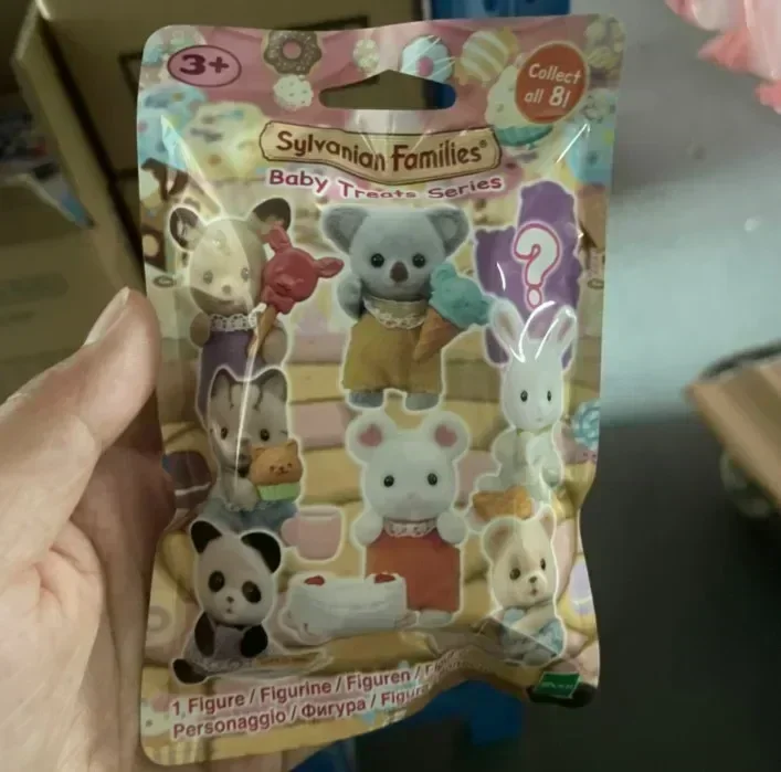 Japão sylvanian famílias floresta parceiros kawaii acampamento vestir-se boneca bonito anime figrues quarto reunindo brinquedos presente