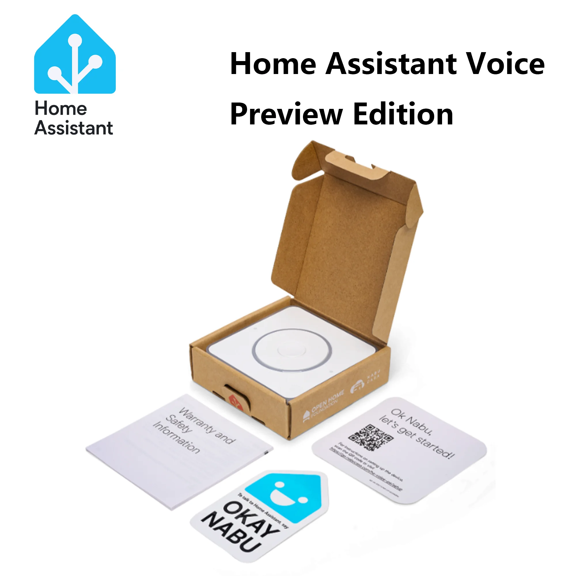 Home Assistant Voice Preview Edition ESP32-S3 SoC с 16 МБ флэш-памятью 2,4 ГГц Wi-Fi Bluetooth 5.0